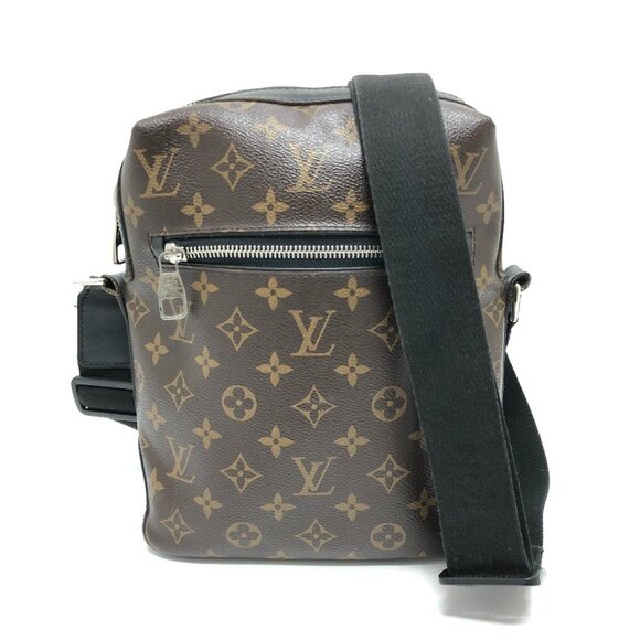 LOUIS VUITTON Black Monogram Canvas Shoulder Bag - Picture 2 of 16
